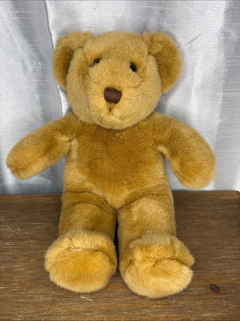 Build A Bear Classic Brown Teddy 1997 Retired Light Brown Stuffed 14”